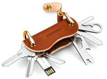 100% Genuine Leather Smart Key Chain Wallet