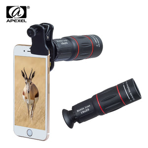 APEXEL 18X Telescopic Zoom Cellphone Camera Lens