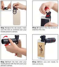 APEXEL 18X Telescopic Zoom Cellphone Camera Lens